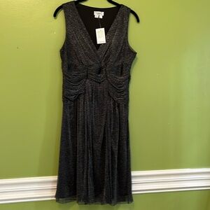 NWT Metallic Cocktail Dress